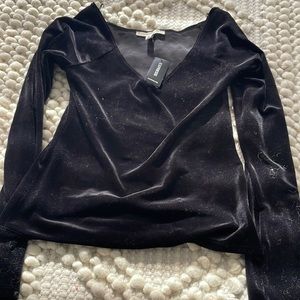 Express Velvet Top XS